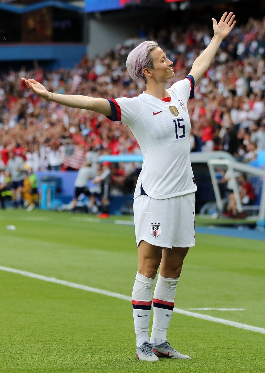 Mrapinoe Megan Rapinoe, the sportstar who achieved pay equality in soccer