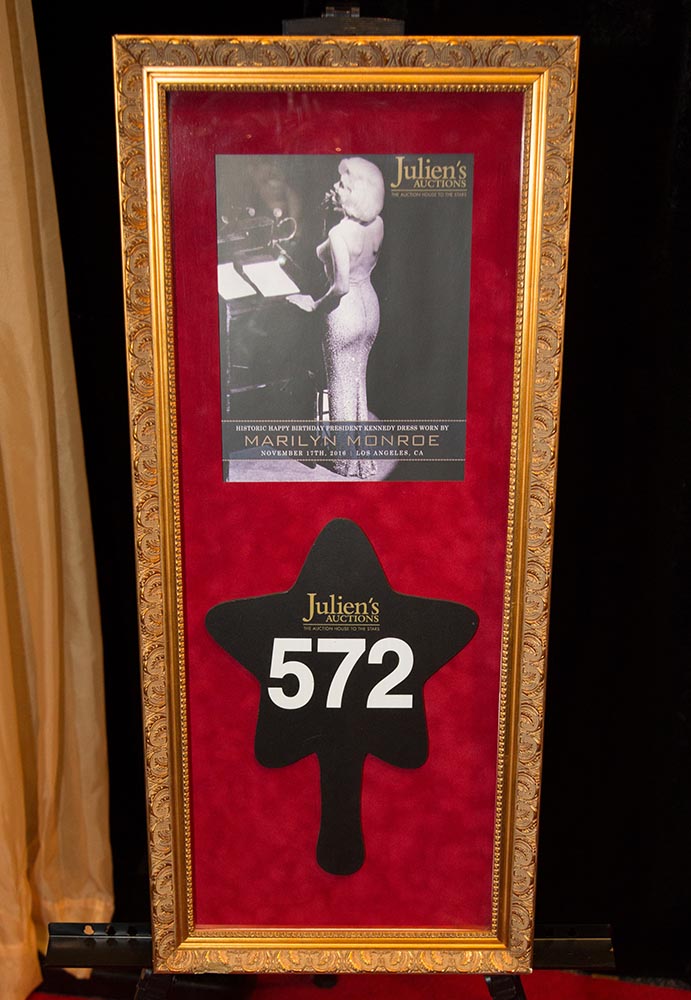 Marilyn Monroe and the 2,500-crystal dress that broke records
