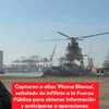 #ServicioInformativo | Capturan a alias ‘Pluma Blanca’, señalado de infiltrar a la Fuerza Pública para obtener información y anticiparse a operaciones