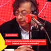 #6AMW | Gustavo Petro, presidente de la República, habló en 6AM W, con Julio Sánchez Cristo, sobre la posibilidad de ser rector de la Universidad Externado.