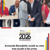 #ElGranReto2026 | El ministro del Interior, Armando Benedetti, reveló su voto tras acudir a las urnas este domingo.