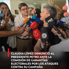 #EnRedes | Desde Cartagena, la candidata presidencial Claudia López confirmó que denunció al presidente Gustavo Petro ante la Comisión de Garantías Electorales, por los ataques contra su campaña.