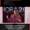 #Hora20yElPaísEnElecciones | En diálogo con Diana Calderón y Juan Esteban Lewin, la candidata presidencial Paloma Valencia, detalló que lo primero que hará es evitar que el país no se apague: “Toca pedirle a las térmicas que empiecen a proveer, reservar agua, pero toca empezar a gastar térmicas para que el país no se apague”.