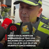 #EnRedes | Pánico en el norte de Barranquilla tras una balacera en la carrera 43B con calle 84 que dejó un muerto y cinco heridos.
