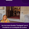 #LaLuciérnaga | Así vive Laura Sarabia “castigada” por el presidente en la embajada de Londres.