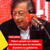 #6AMW | Gustavo Petro, presidente de la República, habló en 6AM W, con Julio Sánchez Cristo, sobre las malas decisiones que ha tomado durante su Gobierno.