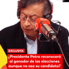 #6AMW | Gustavo Petro, presidente de la República, habló en 6AM W, con Julio Sánchez Cristo, sobre los posibles resultados de las elecciones presidenciales.