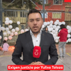  Familiares, amigos y vecinos de Yulixa Toloza se reúnen en el parque Santa Lucía en Bosa para realizar una velatón.