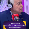 #LaLuciérnaga | ¿Cómo nació la “patadita de la buena suerte” de Jorge Barón?