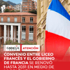 Luego de una reunión realizada en el Liceo Francés Louis Pasteur de Bogotá, se dio a conocer que se renueva el convenio con el Gobierno Francés (AEFE) hasta el 2031, lo que implica que el colegio seguirá recibiendo financiación de al menos 10 millones de euros anuales.
