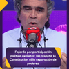 #SinAnestesia | En ‘Sin Anestesia’ de La Luciérnaga, el candidato presidencial Sergio Fajardo no escatimó en críticas al presidente Gustavo Petro, quien enfrenta al menos 10 procesos en la Comisión de Acusaciones de la Cámara de Representantes por participación en política.