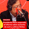 #6AMW | El presidente Petro señaló que uno de sus objetivos es sacar a Colombia del mercado mundial del narcotráfico, teniendo en cuenta que esa economía ilegal puede seguir sobreviviendo a escala mundial.