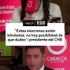 #DosPuntos | “Estas elecciones están blindadas, no hay posibilidad de dudas”: presidente del Consejo Nacional Electoral.