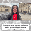#NoticieroDelMediodía | El gremio nocturno de Bogotá salió este jueves a manifestarse contra el Decreto 191 de 2026, mediante el cual la Alcaldía adelantó la ley seca en la capital por las elecciones presidenciales.