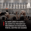 #Mundo | Este 6 de junio el Papa León XIV ha iniciado su recorrido en papamovil por el centro de Madrid.