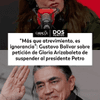 #DosPuntos | En Dos Puntos de Caracol Radio, el exsenador Gustavo Bolívar ofreció un análisis sobre la tensión política y jurídica que desató la orden de la representante a la Cámara Gloria Elena Arizabaleta, en la Comisión de Acusaciones.