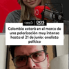 #DosPuntos | El pasado 31 de mayo Colombia vivió la primera vuelta electoral por la presidencia del país; en ella quedaron dos candidatos: Abelardo de la Espriella e Iván Cepeda, de cara a este panorama, se han hecho varios análisis políticos de lo que podría pasar en la segunda vuelta.