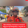#ServicioInformativo | Rescatistas mexicanos “topos” iniciaron las labores de búsqueda y rescate en edificios derrumbados en el este de Caracas.