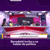 #LaLuciérnaga | Benedetti invita a no hablar de política.