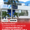 #Atención | El presidente de la República, Gustavo Petro, anunció su decisión de liquidar a Air-e, empresa que presta el servicio de energía en los departamentos de La Guajira, Magdalena y Atlántico, en el marco de una nueva propuesta para reorganizar la prestación del servicio eléctrico en la región Caribe.