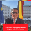 #ServicioInformativo | Concluyó el segundo día de visita del papa León XIV a España.