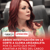 #Atención | La Sala de Instrucción de la Corte Suprema de Justicia abrió investigación previa contra la congresista Gloria Arizabaleta por una denuncia por presunto prevaricato por acción, tras la polémica generada por el auto en el que pidió suspender provisionalmente al presidente Gustavo Petro, en su calidad de presidenta de la Comisión de Acusaciones.