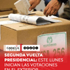 Este lunes, 15 de junio, se iniciarán las votaciones en el exterior para la segunda vuelta de las elecciones de presidente y vicepresidente de la República, 2026-2030.