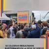 #ElGranReto2026 | Esta fue la reacción de los asistentes a la sede de Sergio Fajardo luego de conocerse los resultados de la primera vuelta presidencial.