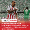 Junior de Barranquilla volvió a celebrar en el fútbol colombiano. El conjunto rojiblanco se proclamó campeón de la Liga BetPlay 2026-I tras imponerse 3-1 en el marcador global sobre Atlético Nacional.
