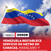 El Ministerio de Transporte de Venezuela informó este domingo 28 de junio que los servicios de metro en Caracas, Maracaibo (noroeste) y Valencia (norte) fueron restablecidos después de haber culminado la revisión de las infraestructuras tras el doble terremoto del miércoles.