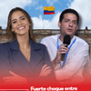 #6AMW | En entrevista con Julio Sánchez Cristo, en 6AM W de Caracol, la congresista del Pacto Histórico y coordinadora territorial de la campaña de Iván Cepeda, María Fernanda Carrascal, tuvo una acalorada discusión con el jefe de debate de Abelardo de la Espriella, el exsenador Mauricio Gómez Amín, sobre las campañas presidenciales.