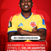 #Deportes | Así narró El Fenómeno del Fútbol el gol que cerró el triunfo de Colombia por 3-1 sobre Uzbekistán en el estreno del Mundial 2026