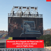 #ServicioInformativo | Este es el momento en el que el Papa León XIV llega a la Plaza de Lima en Madrid para la Vigilia Jóven este 6 de junio.