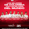  Los mejores de Colombia con los mejores del mundo.