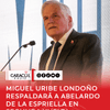 El excandidato presidencial Miguel Uribe Londoño, padre del senador asesinado Miguel Uribe Turbay, anunció que respaldará al candidato Abelardo de la Espriella en la segunda vuelta presidencial.