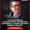 “Las plataformas y otros medios distribuyen contenido.