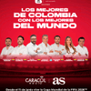  Los mejores de Colombia con los mejores del mundo.