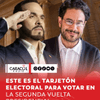 #ElGranReto2026 Está listo el tarjetón electoral para la segunda vuelta presidencial del 21 de junio.