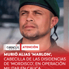 #Atención | En una operación de fuerzas especiales en zona rural del norte del Cauca fue abatido un subversivo que sería alias 'Marlon', máximo cabecilla de las disidencias de 'Mordisco', responsable de la masacre de 20 personas en el sector de El Túnel, en el municipio de Cajibío, y de múltiples delitos, incluido el reclutamiento de menores.