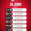 #RutaMundial ¡Esta es la agenda de HOY viernes, 26 de junio, en el Mundial 2026!