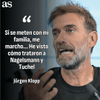  Primera advertencia de Jürgen Klopp