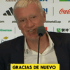 🏽🏽 APLAUSOS PARA DESCHAMPS: La emoción del DT en su despedida con mensaje de respeto a la prensa.