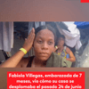 #ServicioInformativo | Fabiola Villegas, embarazada de 7 meses, vio cómo su casa se desplomaba el pasado 24 de junio por el doble terremoto.