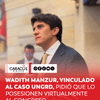 El presidente del Senado, Honorio Henríquez, informó que están estudiando una solicitud del senador electo Wadith Manzur, de posesionarse de manera virtual, o que la mesa directiva se desplace al centro de reclusión para que sea posesionado.