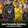  Juan Fernando Quintero podría jugar con Lionel Messi en el Inter Miami