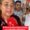 #ServicioInformativo | Hasta el barrio La Victoria de Bucaramanga llegaron cientos de amigos y familiares de Johan Sebastián Durán Guerrero, el joven colombiano que murió en medio de un operativo del ICE en Estados Unidos, para encender una vela por su memoria.