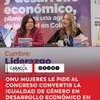 #Actualidad | ONU Mujeres hizo un llamado al nuevo Congreso de la República para impulsar una agenda legislativa que fortalezca la igualdad de género y permita que el potencial de las mujeres se convierta en un motor del desarrollo económico del país.