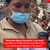  En medio de los escombros por los dos terremotos que impactaron hace 8 días a Venezuela, las personas siguen buscando a sus seres queridos.