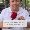 #20DeJulioCaracolRadio | Así se vivió el desfile militar y policial del 20 de julio en Cali.