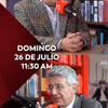 #LosProtagonistas | | ¡Este domingo, 26 de julio, una conversación imperdible con Gustavo Gómez!